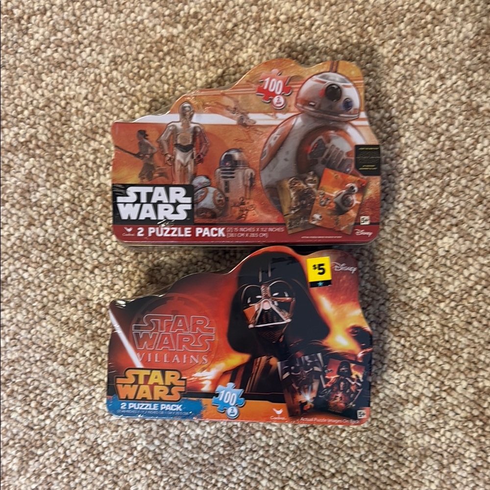 Star Wars Red and Black Puzzle Game